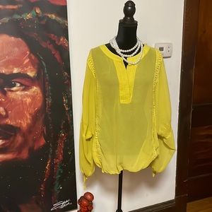 Plus size dress shirt